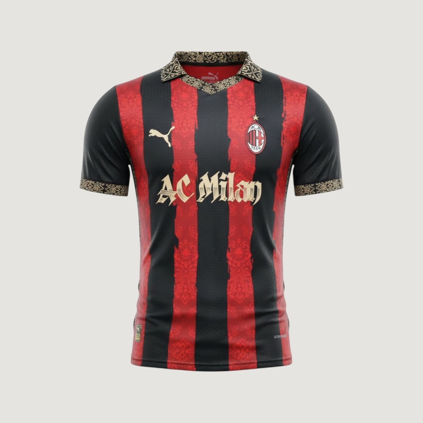 AC Milan – Maillot Domicile Spécial Édition 2026 – Noir, Rouge