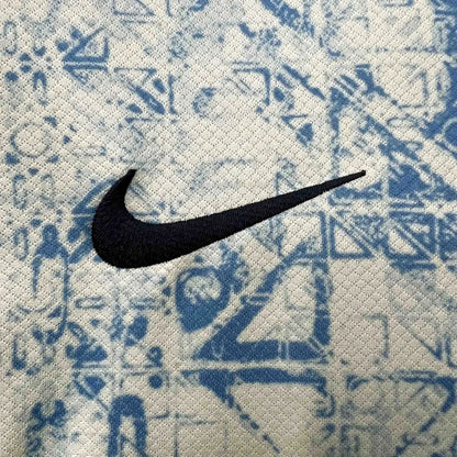 Portugal - Maillot Extérieur 24/25 - Blanc,Bleu