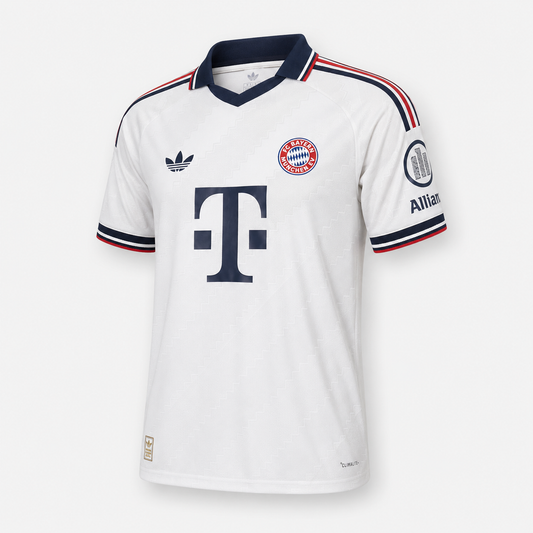 FC Bayern Munich - Maillot Extérieur 26/27 - Blanc
