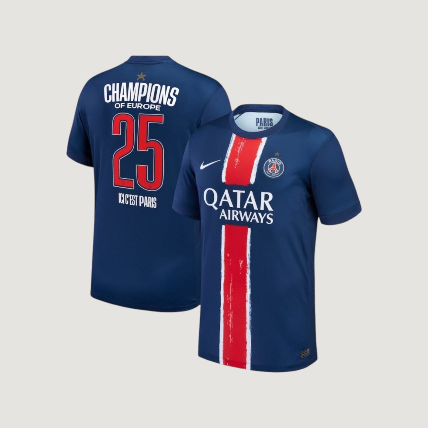 Maillot Paris - Ligue des champions 2025 - Bleu