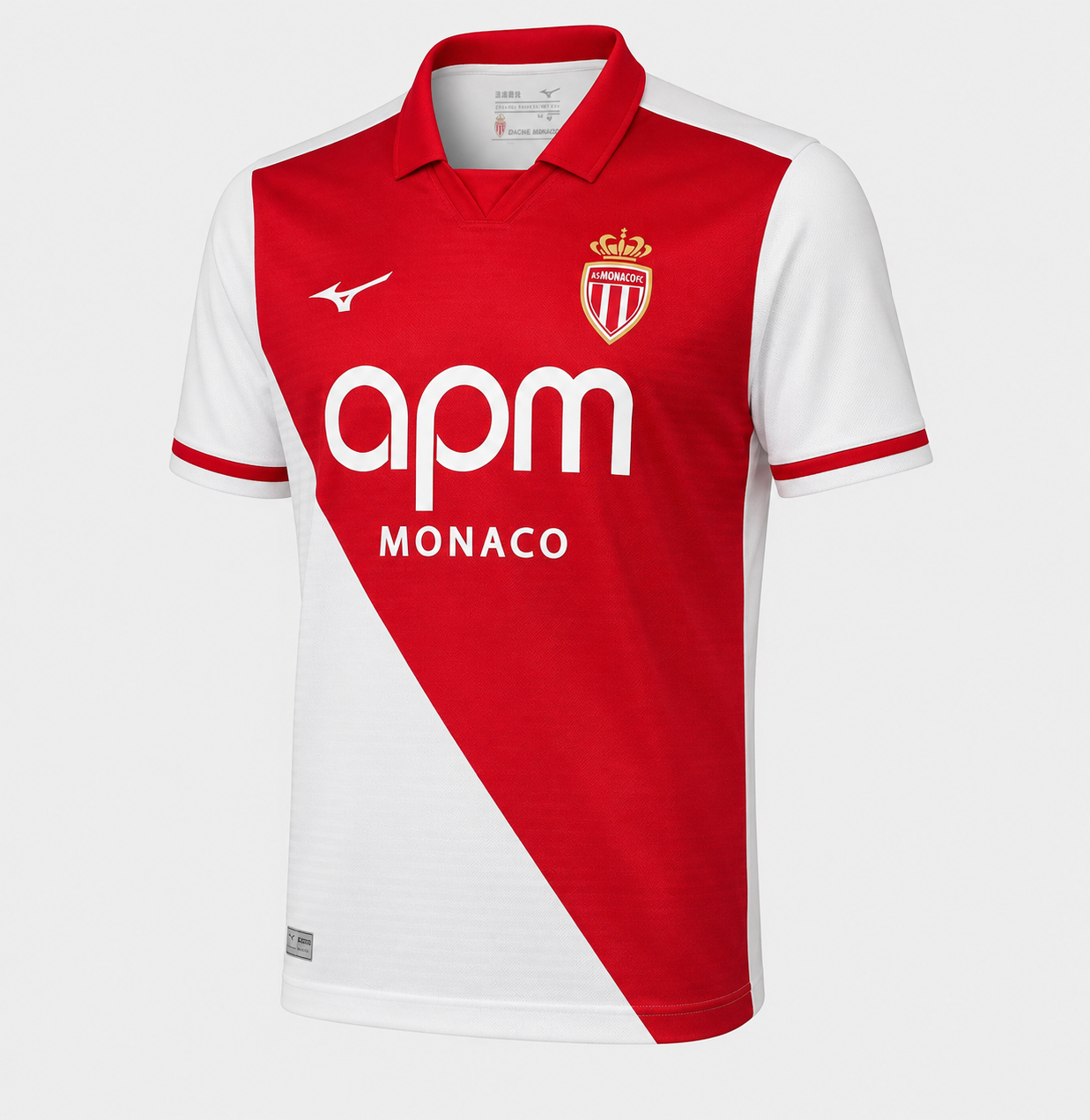 Maillot AS Monaco Domicile 26/27 Rouge Blanc