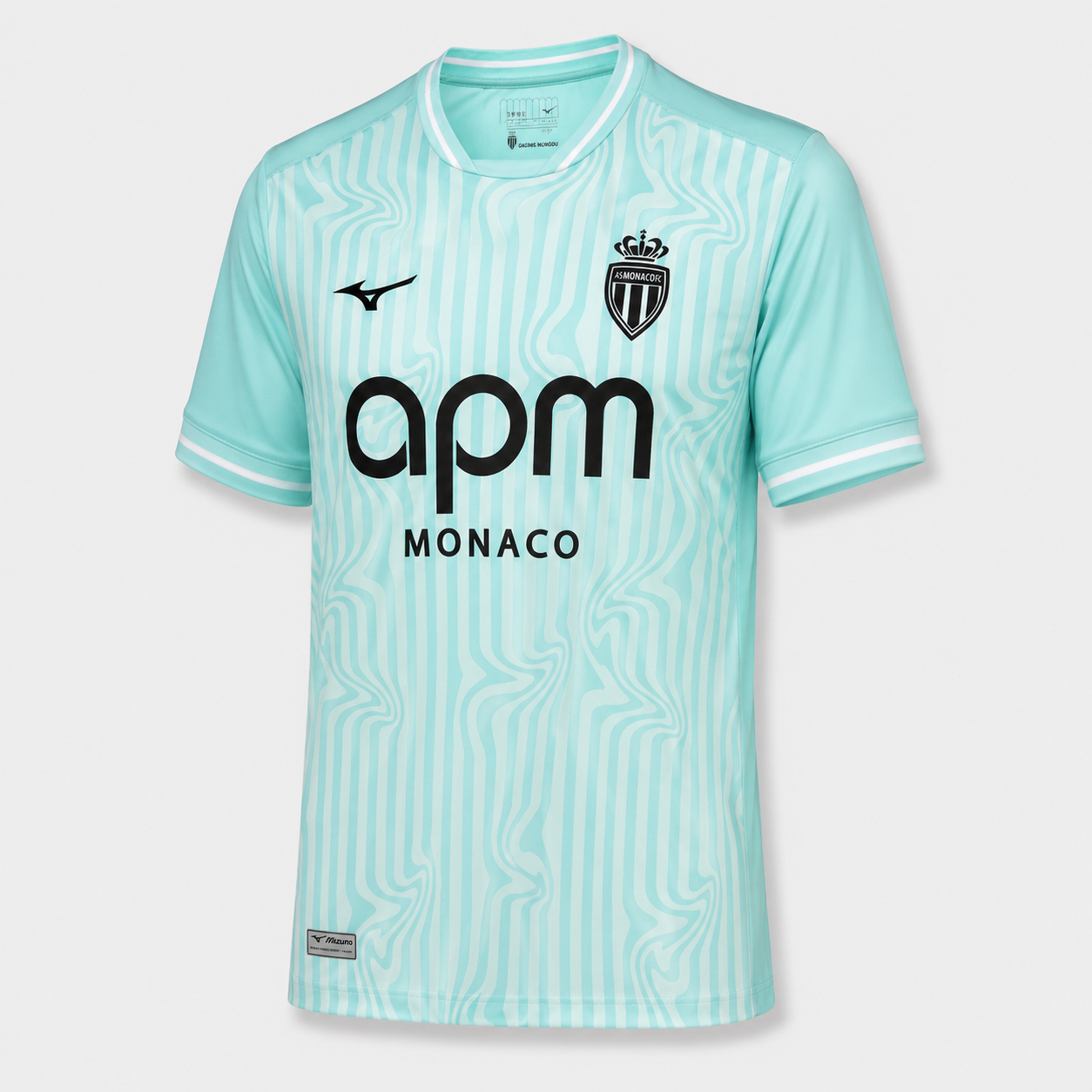 Maillot AS Monaco Third 26/27 Bleu Turquoise 
