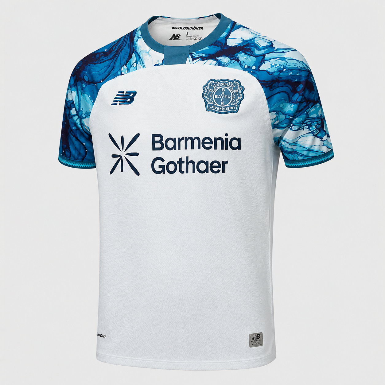 Maillot Bayern Leverkusen Extérieur 2026/2027 Bleu Blanc