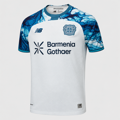 Maillot Bayern Leverkusen Extérieur 2026/2027 Bleu Blanc