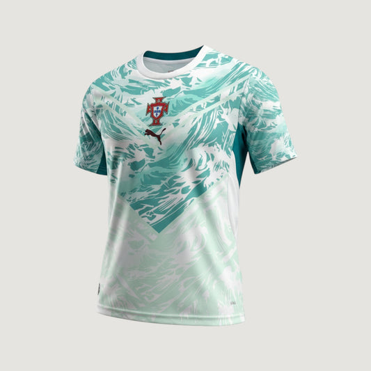 Maillot Portugal Extérieur CDM vert menthe