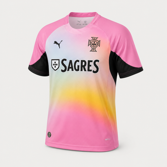 Maillots Portugal Entraînement Rose