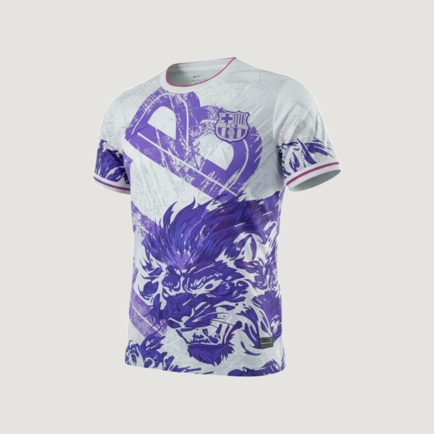 FC BARCELONE – MAILLOT CONCEPT 25/26 – BLANC & VIOLET