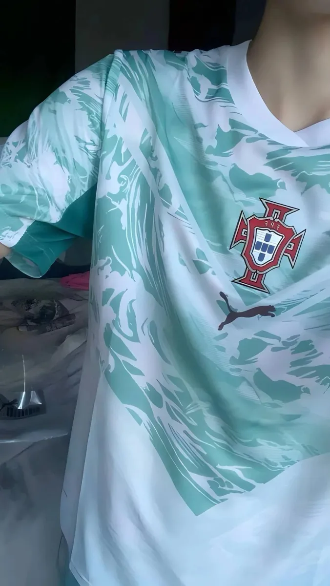 Portugal – Maillot Extérieur Coupe Du Monde (CDM) 2026 – Vert, Bleu