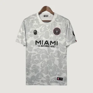 Inter Miami x BAPE - Maillot édition spéciale - Blanc