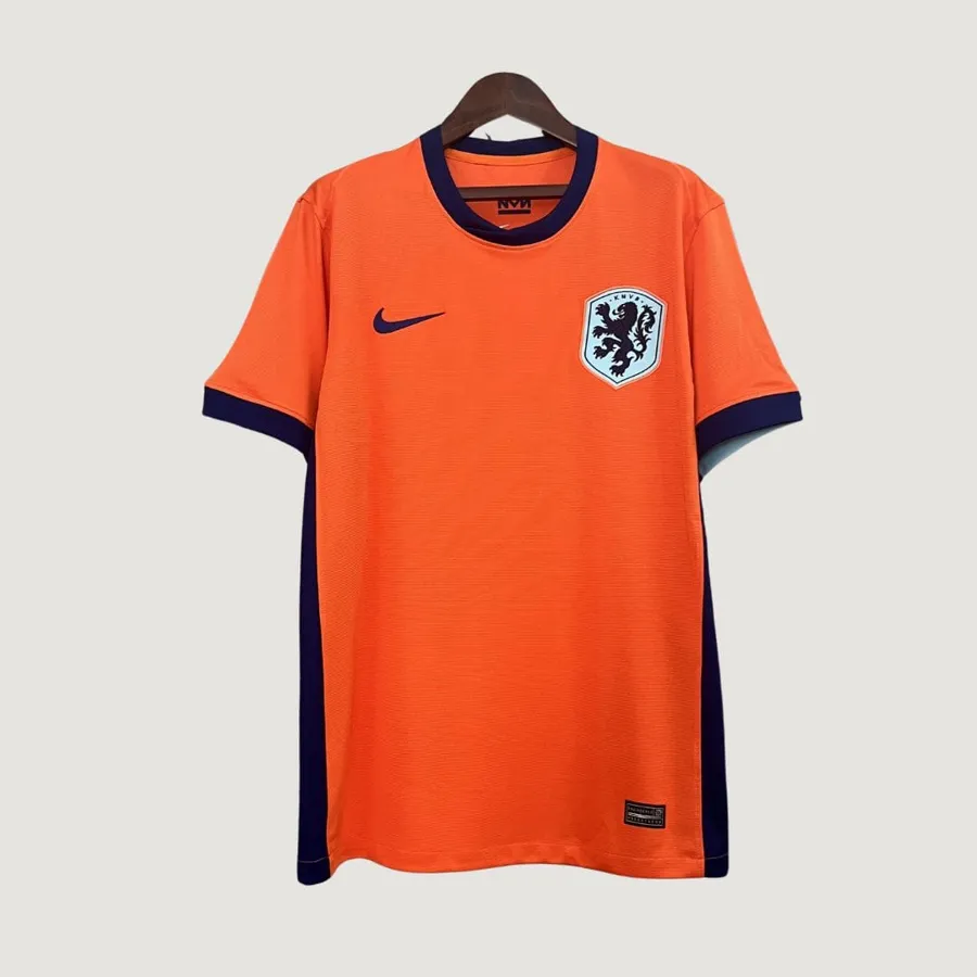 Pays-Bas - Maillot Domicile 24/25 - Orange, Bleu