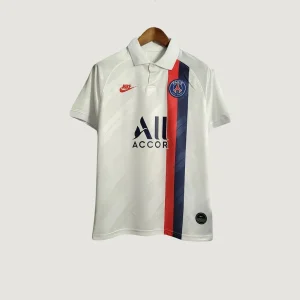 Paris Saint Germain - Maillot Rétro 19/20 - Blanc