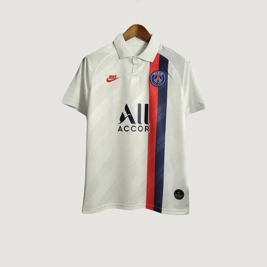 Paris Saint Germain - Maillot Rétro 19/20 - Blanc