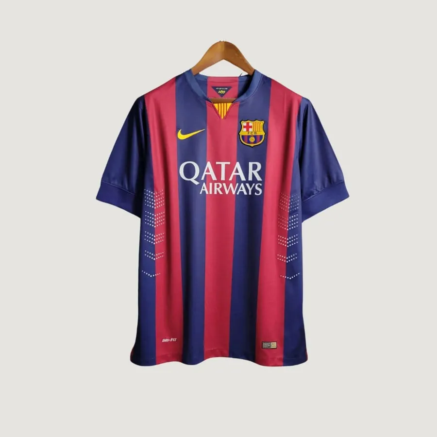 FC Barcelone - Maillot Rétro 14/15 - Bleu, Rouge