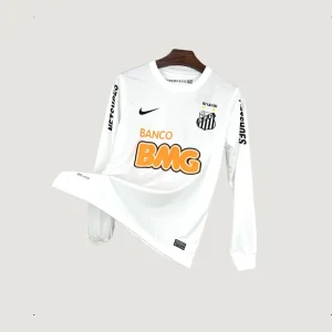 Santos – Maillot Rétro 2011/12 Manches Longues – Blanc