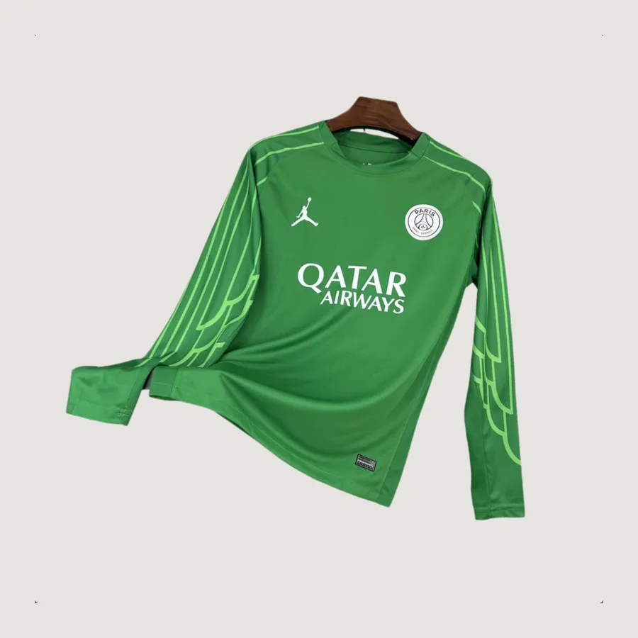 Paris – Maillot Gardien Manches Longues 2025/26 – Vert