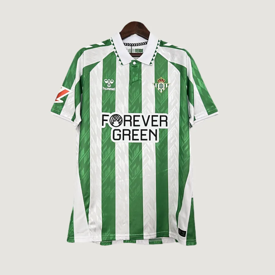 Real Betis - Maillot Domicile 24/25 - Vert,Blanc
