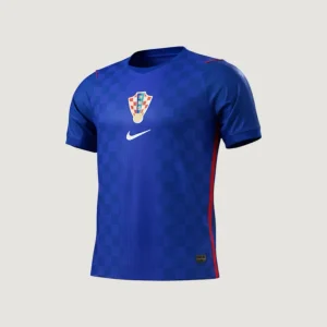 Croatie – Maillot Extérieur Player Version 2026 – Bleu, Rouge