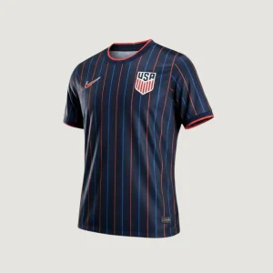 USA – Maillot Extérieur 2025-26 – Bleu marine, Rouge, Blanc