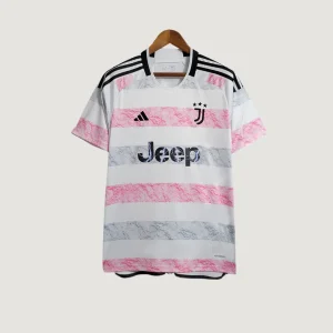 Juventus - Maillot Extérieur 23/24- Rose, Blanc ( Fan )