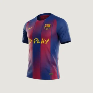 FC Barcelone – Maillot Domicile 2025/26 Version Joueur – Bleu, Rouge