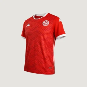 Tunisie – Maillot Domicile Coupe du Monde 2026 – Rouge, Blanc