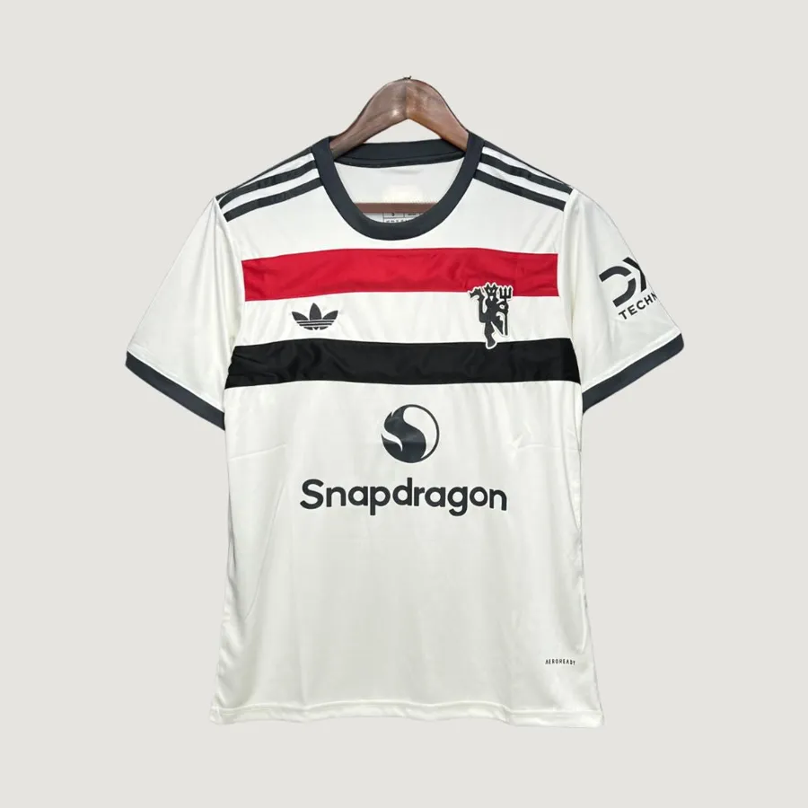Manchester United - Maillot Third 24/25 - Blanc