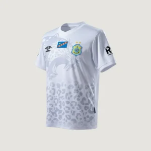 Congo – Maillot Domicile 2026 – Blanc, Gris