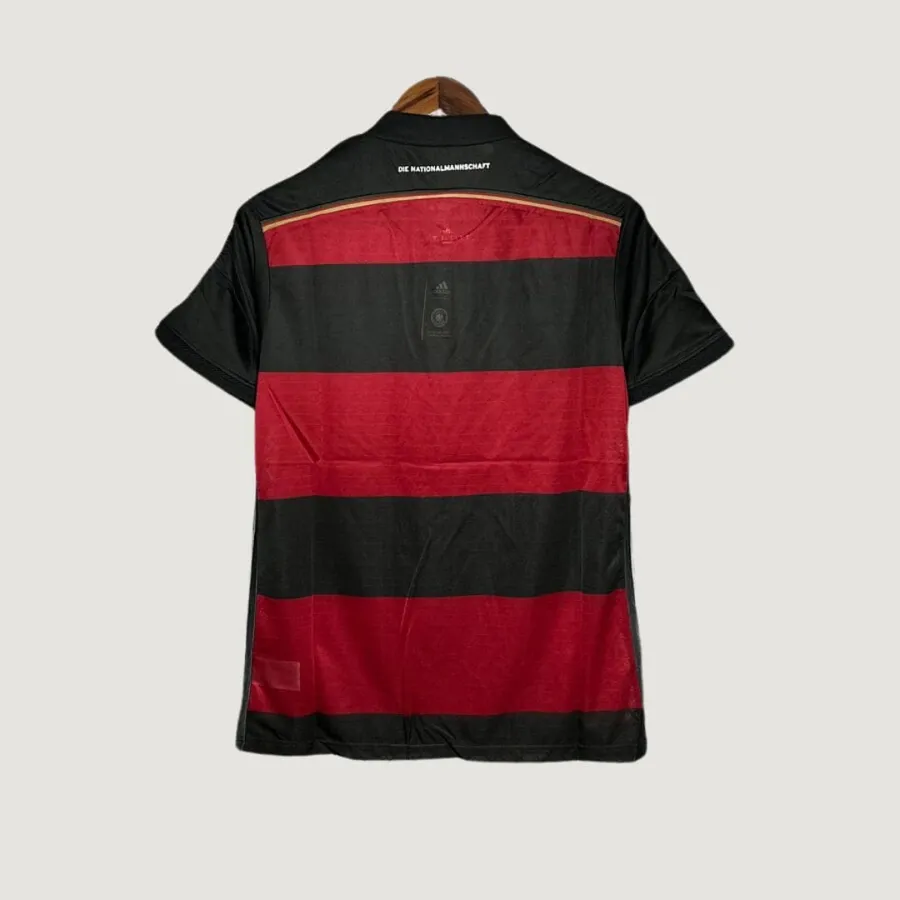 Allemagne - Maillot Rétro 2014 - Rouge, Noir