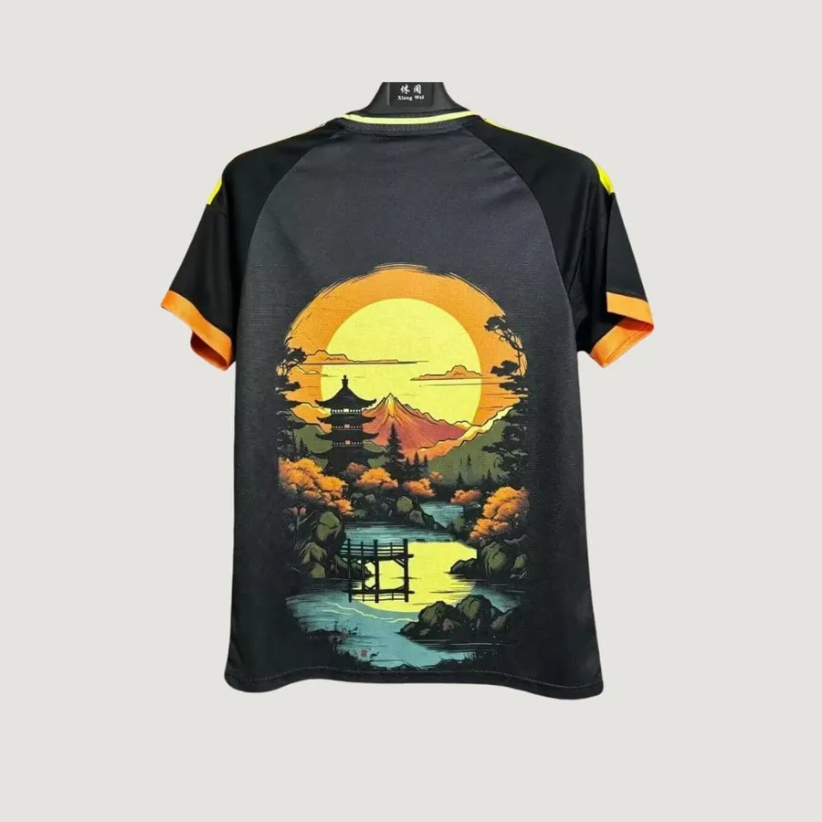 Japon - Maillot Concept - Noir, Jaune