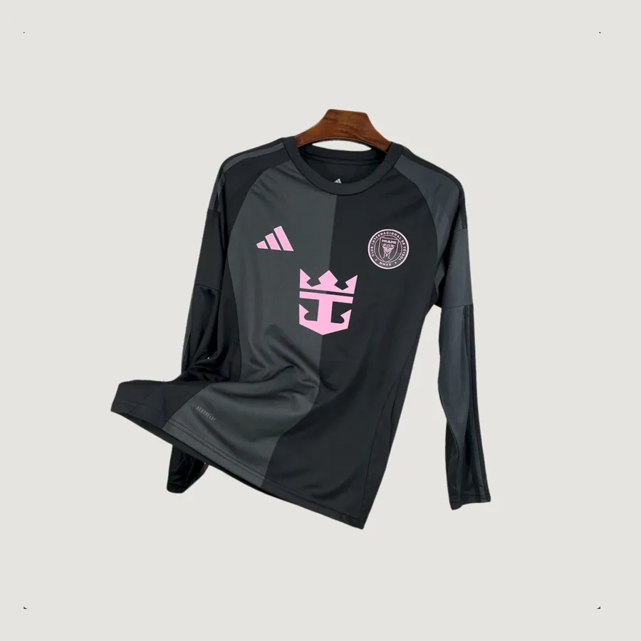 Inter Miami – Maillot Manches Longues 2025/26 – Noir