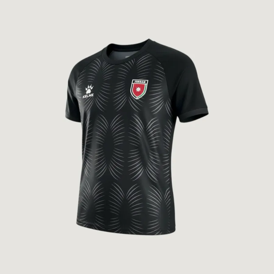 Jordanie – Maillot Extérieur Coupe du Monde 2026 – Noir, Gris