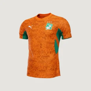 Côte d’Ivoire – Maillot Domicile Coupe du Monde 2026 – Orange Officiel