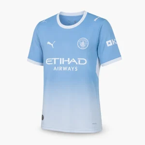 Manchester City - Maillot Domicile 26/27 - Bleu/Blanc