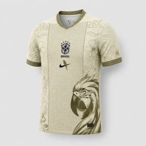 Brésil – Maillot Concept Oiseau 25/26 – Or