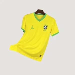Brésil – Maillot Édition Spéciale 2025/26 – Jaune, Vert