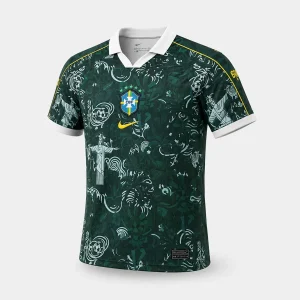 Brésil – Maillot Édition Joga Bonito - Vert / Blanc