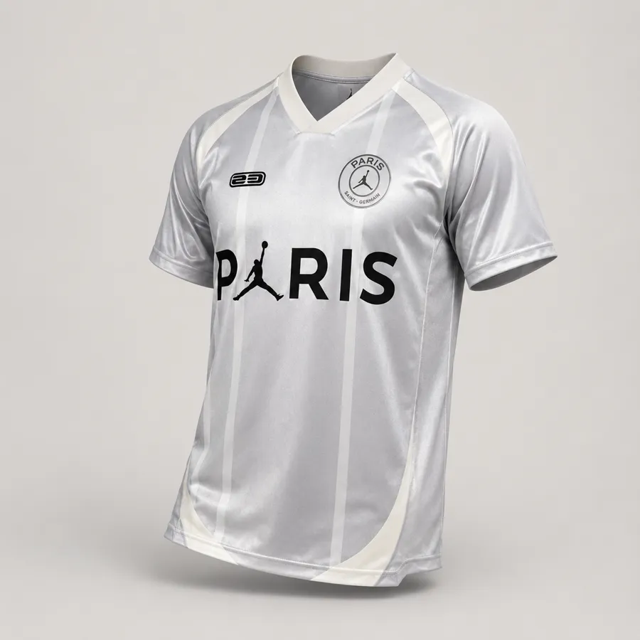 Paris x Jordan - Maillot Édition Spéciale 26/27 - Gris