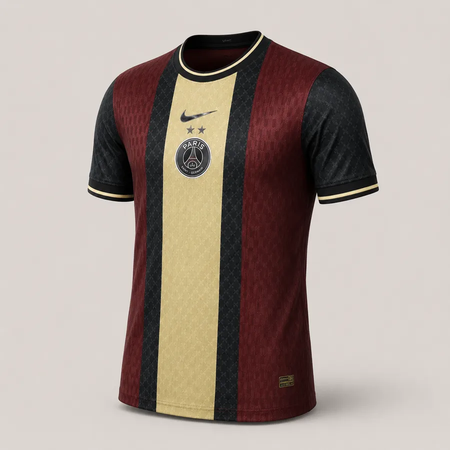 Paris – Maillot Concept 26/27 - Bordeau / Noir (2 étoiles)
