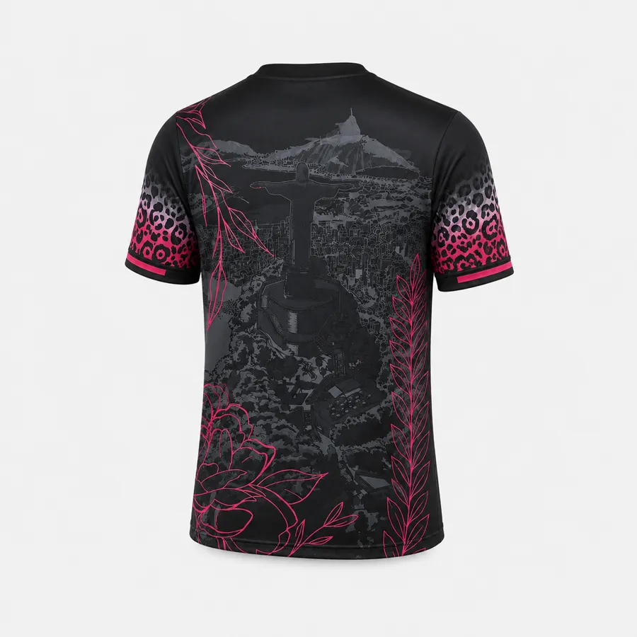 Brésil - Maillot Concept 25/26 - Noir/Rose