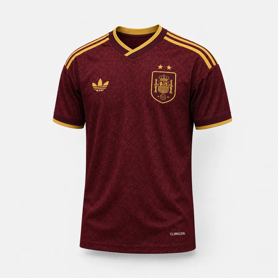 Espagne – Maillot Édition Spéciale – Bordeau (2 étoiles)