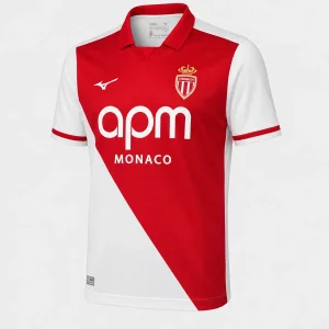 AS Monaco – Maillot Domicile 26/27 - Rouge/Blanc