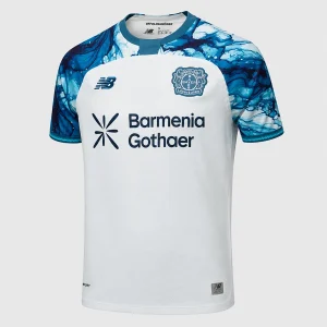 Bayer 04 Leverkusen - Maillot Extérieur 26/27 - Blanc/Bleu