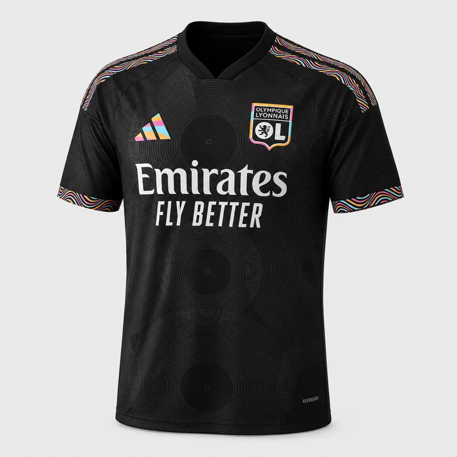 Olympique Lyonnais – Maillot Third 26/27 - Noir