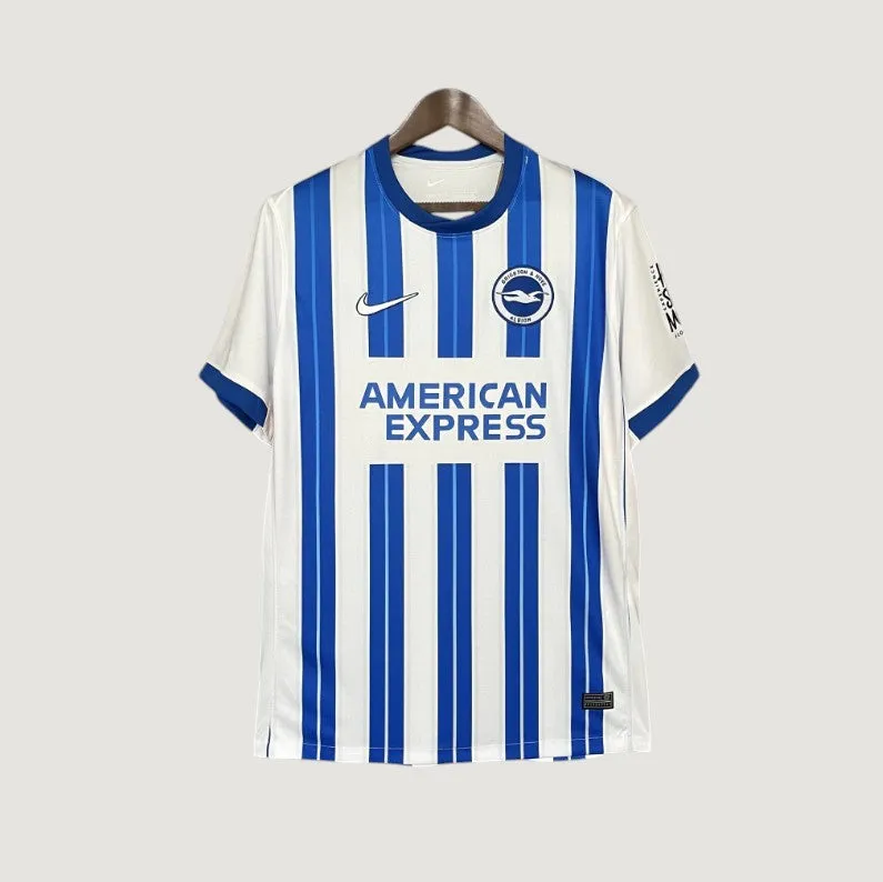 Brighton - Maillot Domicile 24/25 - Blanc et Bleu