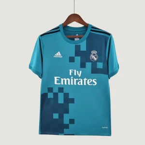 Real Madrid - Maillot Rétro 2017/2018 - Bleu