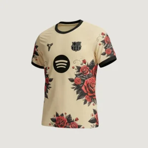 FC Barcelone – Maillot Concept 2025/26 – Beige, Noir, Rouge