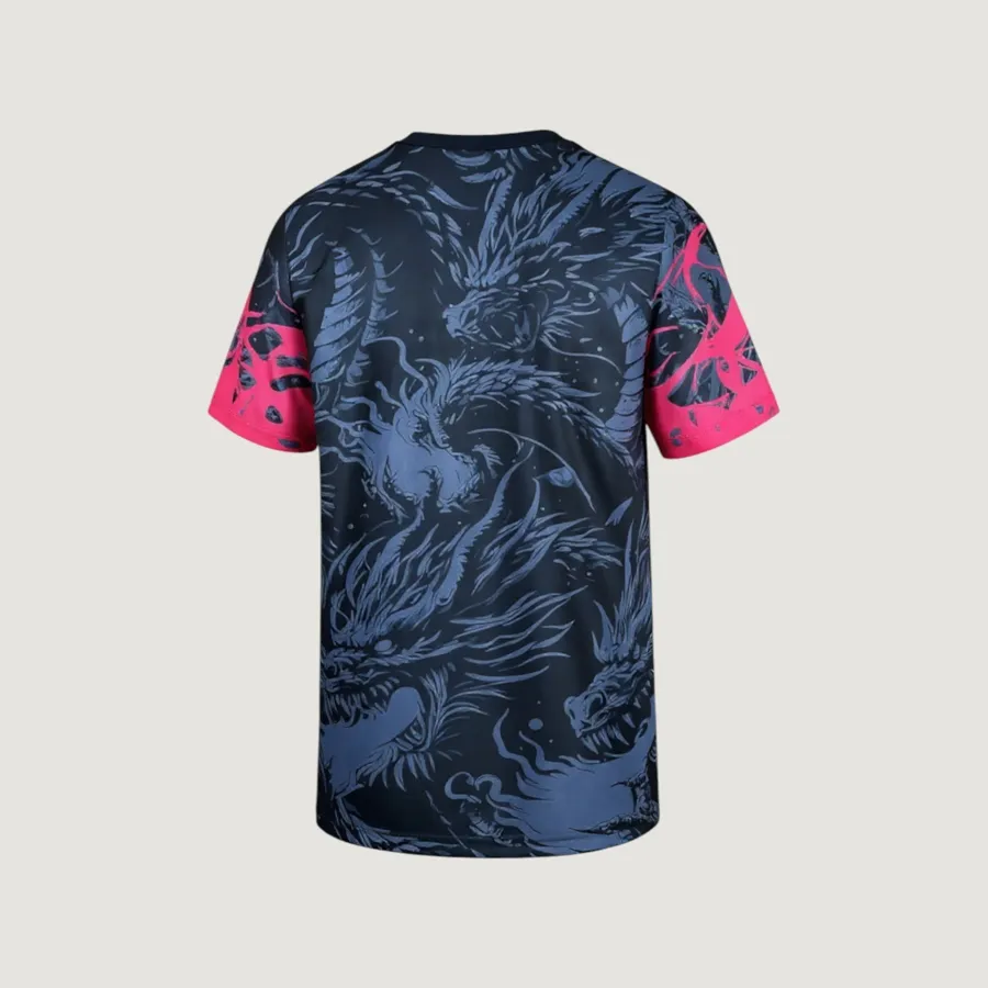 FC Barcelone – Maillot Édition Spéciale Dragon 25/26 – Noir & Rose