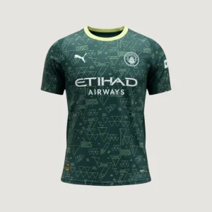 Manchester City – Maillot Fourth 2025/26 – Vert