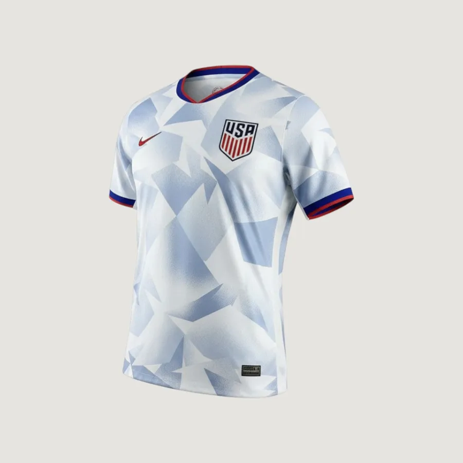 USA – Maillot Domicile 2025-26 – Blanc, Bleu, Rouge