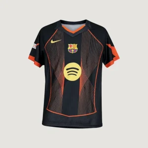 FC Barcelone – Maillot Concept 2025/2026 – Noir & Orange